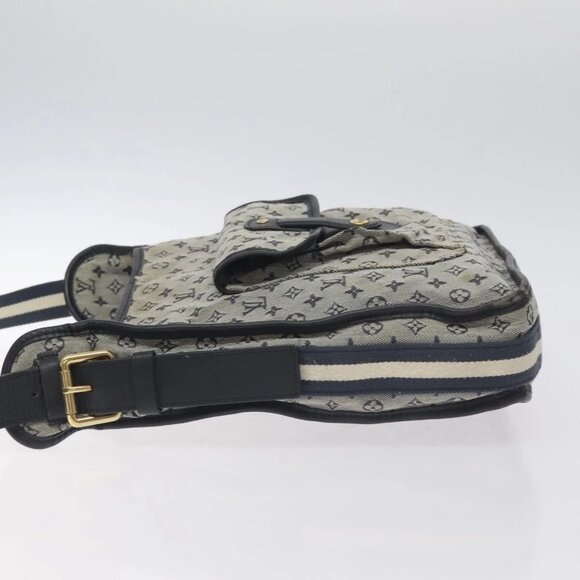 LOUIS VUITTON Monogram Mini Buzas Marie Kate Bag Blue M92320 Auth 131141 - Picture 6 of 16